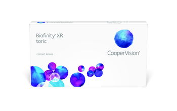 Zu sehen ist eine Packung Biofinity Energys Asphere